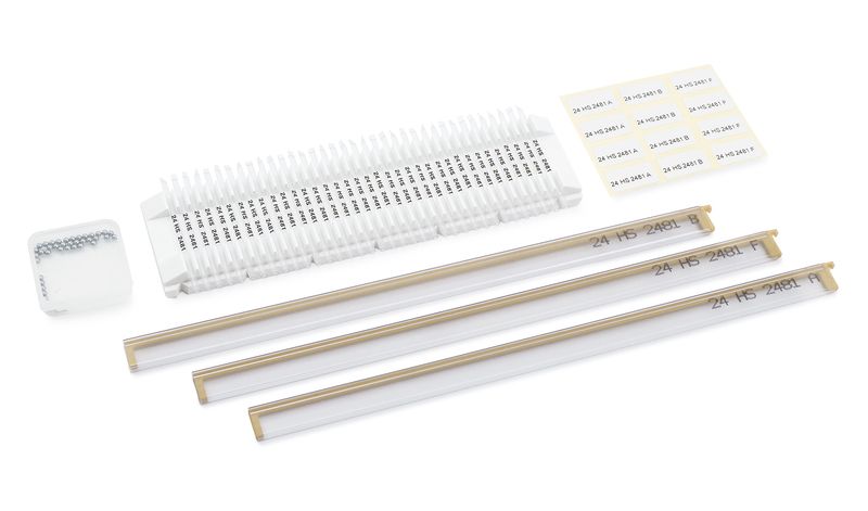 Human semen packaging (HS) set, beige cassettes