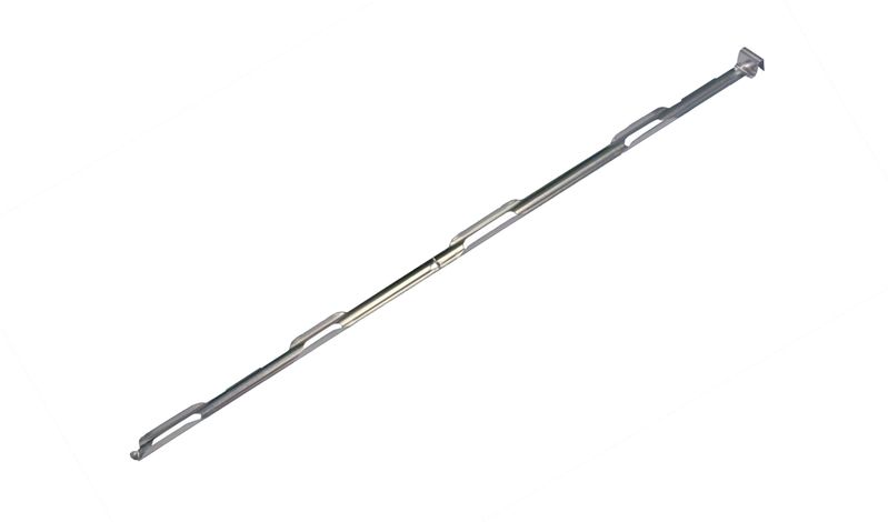 Aluminum cane, 2 x 10 mm